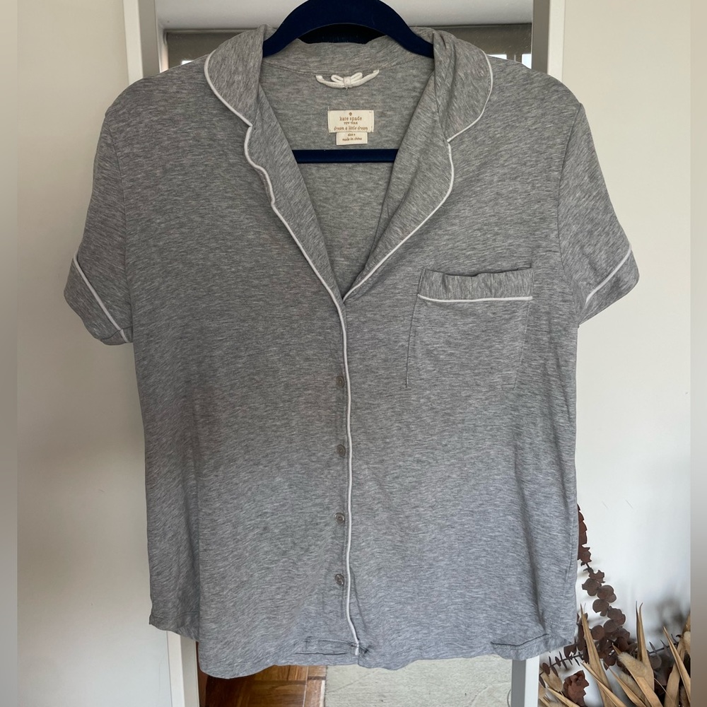 Kate Spade “Please Don’t Disturb” Pajama Top